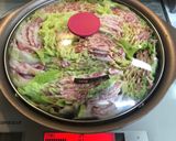 白菜と豚肉のミルフィーユ鍋作り方8写真