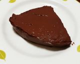 簡単 レアチーズケーキ風チョコケーキ作り方5写真