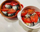秋刀魚のトマトチーズ香草パン粉焼き作り方6写真