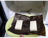 クルクル海苔まき餠・ホントにレンチン１分作り方1写真