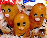 ポケモン弁当〜ハロウィンポッチャマ〜作り方2写真