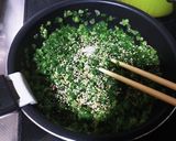 簡単！大根菜っ葉で　お手軽ふりかけ作り方2写真