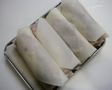 簡単！春巻き　栗たっぷり　作り方5写真