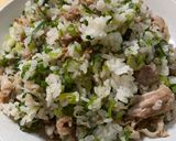 ねぎ豚チャーハン作り方1写真