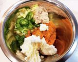 南瓜と薩摩芋のサラダ作り方3写真