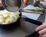 パエリア鍋で焼くタルトタタン作り方7写真
