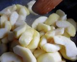 パエリア鍋で焼くタルトタタン作り方8写真