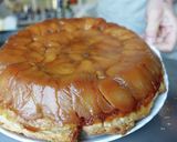 パエリア鍋で焼くタルトタタン作り方16写真