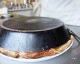 パエリア鍋で焼くタルトタタン作り方15写真