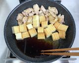食材２つで主役♪鶏肉と厚揚の甘酢照り焼き作り方4写真