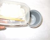 スープジャー♪簡単お昼ごはんご飯残りご飯作り方4写真