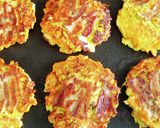 ハロウィンに！キムチお好み焼き作り方5写真