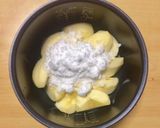 超簡単☆りんごのレアチーズたると♪♪作り方2写真