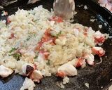 梅香る香ばしじゃこのタコ飯炒め作り方5写真