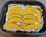 かぼちゃとベーコンのチーズ焼き作り方2写真
