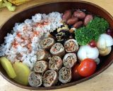 自分弁当・10月26日作り方1写真