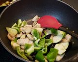 鶏むね肉と野菜の中華風炒め作り方6写真