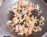 大根菜 しらす チャーハン作り方1写真