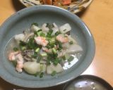 里芋の含め煮　海老あんかけ作り方8写真
