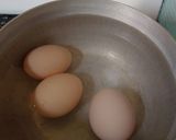 長芋と茹で卵のサラダ作り方1写真