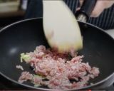 くせになる♪秋茄子のピリ辛肉味噌がけ作り方6写真