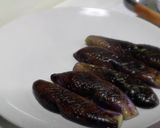 くせになる♪秋茄子のピリ辛肉味噌がけ作り方5写真