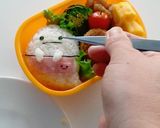 すみっコぐらし・おばけのキャラ弁作り方6写真