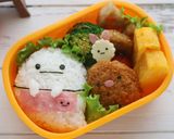 すみっコぐらし・しろくまキャラ弁作り方10写真