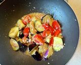 モッツァレラとなすとツナのトマトパスタ作り方5写真