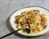 モッツァレラとなすとツナのトマトパスタ作り方9写真