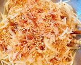 辛味大根と水菜の和風サラダ作り方3写真