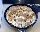 鶏肉ときのこのシュクメルリ風作り方3写真