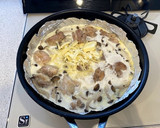 鶏肉ときのこのシュクメルリ風作り方4写真