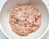 ゴボウ入り味噌煮込みハンバーグ作り方2写真