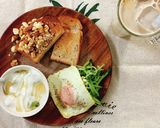 朝食ワンプレート♪肌に嬉しい満足トースト作り方4写真