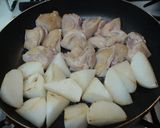 中華風☆大根と鶏もも肉の甘辛煮作り方3写真