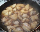 中華風☆大根と鶏もも肉の甘辛煮作り方4写真