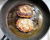 ゴボウ入り味噌煮込みハンバーグ作り方5写真