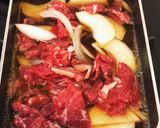 オートミール牛とじ丼（他人丼）ダイエット作り方3写真