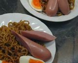 レンジで焼そば作り方5写真