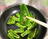 ピーマンとウインナーの醤油炒め作り方4写真