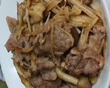 リカちゃん♡マヨ風味きのこ牛肉炒めꔛ作り方20写真