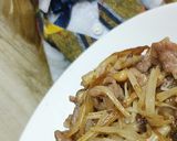 リカちゃん♡マヨ風味きのこ牛肉炒めꔛ作り方21写真