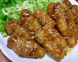 長芋の豚肉巻き✿照り焼き作り方10写真