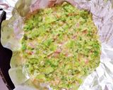 離乳食後期☆キャベツと豚肉のお好み焼き作り方3写真