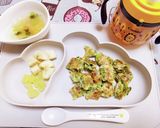 離乳食後期☆キャベツと豚肉のお好み焼き作り方6写真
