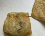 ザーサイと魚肉ソーセージの巾着作り方8写真