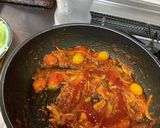 豚肉ロースのソテー　アラビアータ風で！作り方3写真