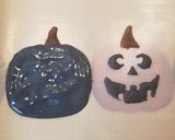 ハロウィン♪ロールケーキ♪カボチャのデコ作り方8写真