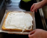 ハロウィン♪ロールケーキ♪カボチャのデコ作り方16写真
